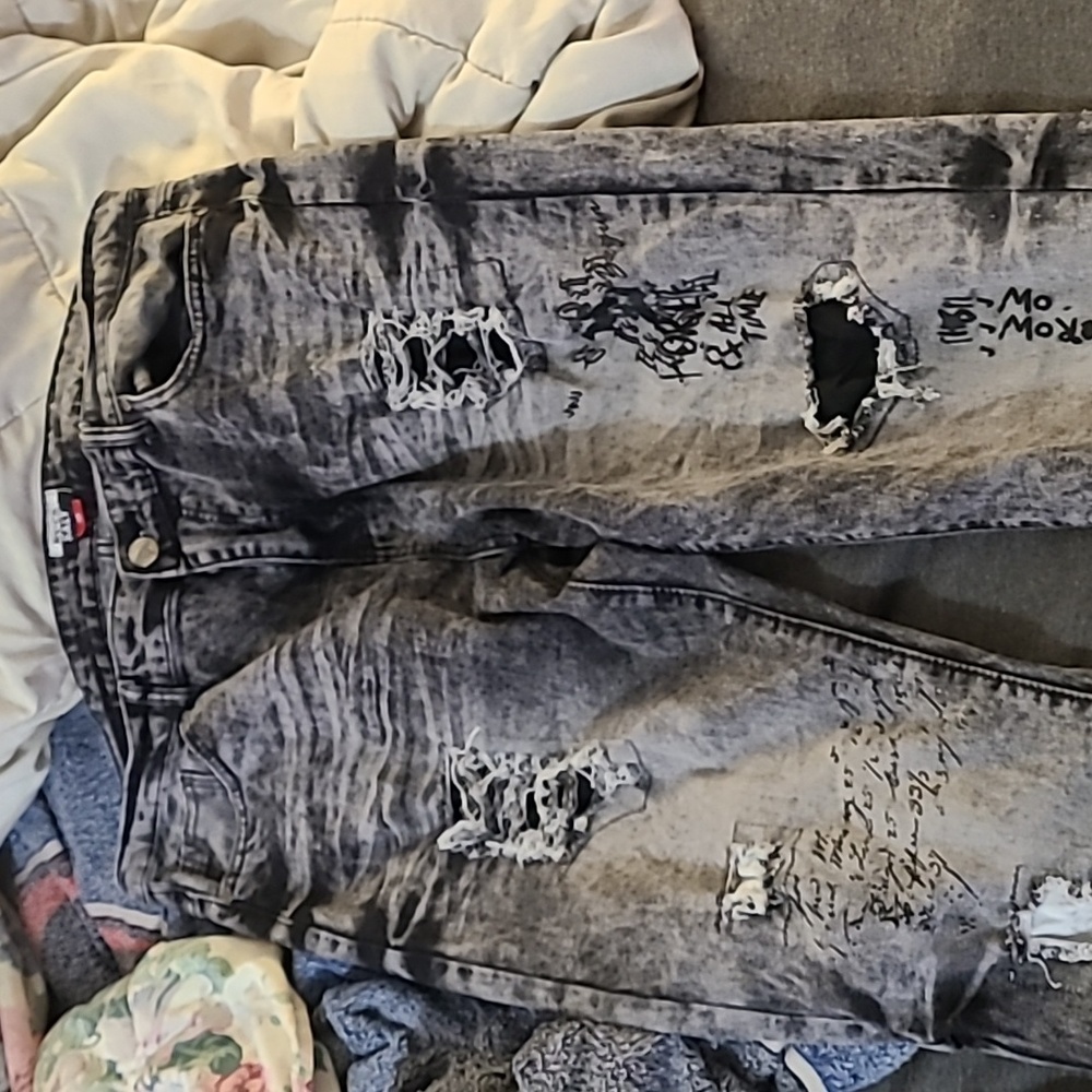 Rock salt jeans